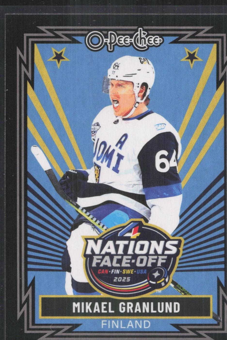 Mikael Granlund [Retro Black Border] #504
