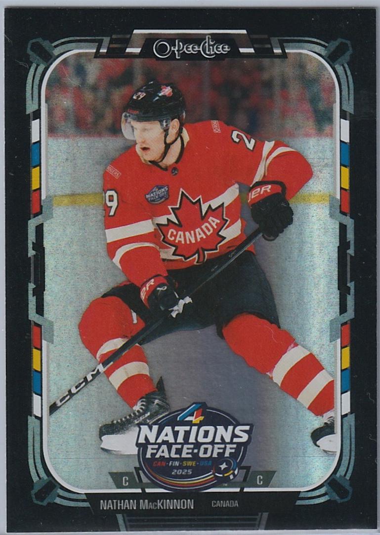Nathan MacKinnon [Rainbow Foil Black] #516