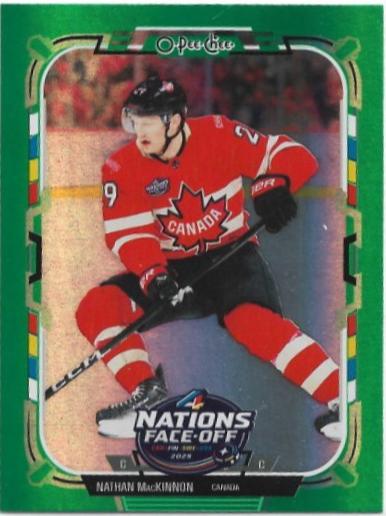 Nathan MacKinnon [Rainbow Foil Green] #516