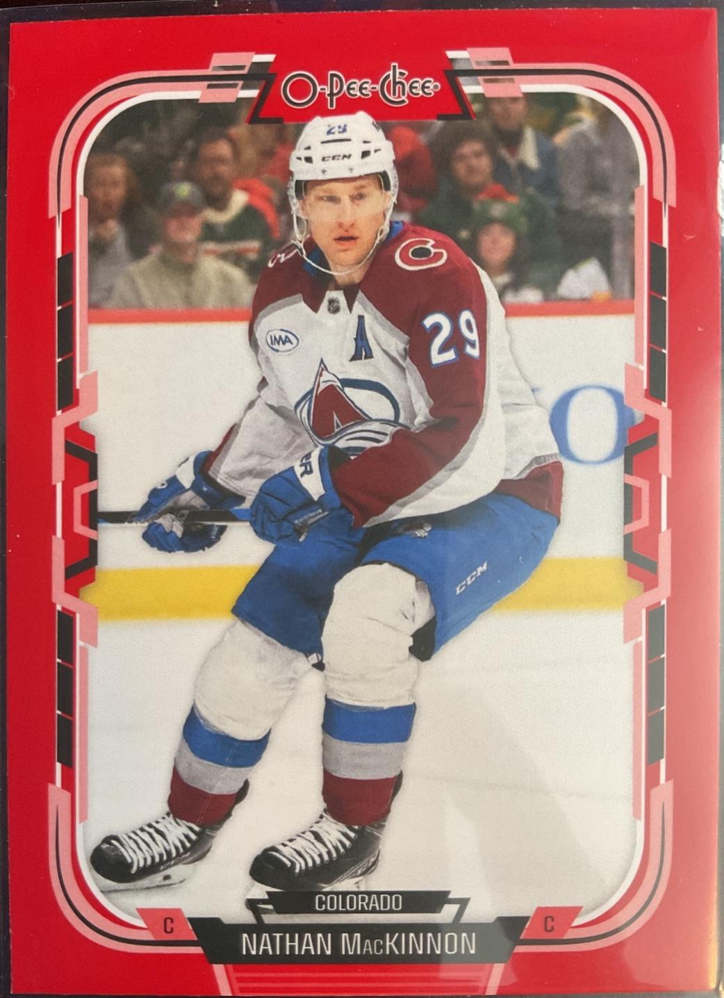 Nathan MacKinnon [Red Border] #406