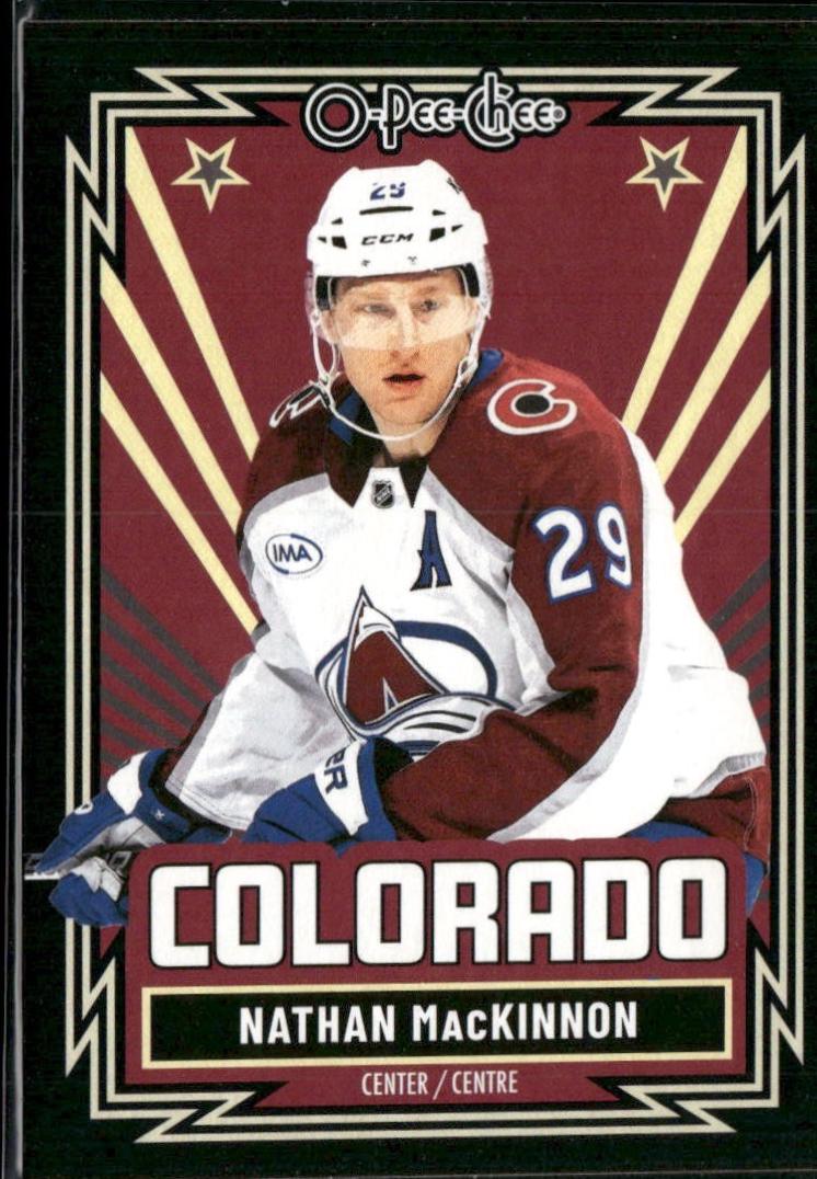 Nathan MacKinnon [Retro Black Border] #406