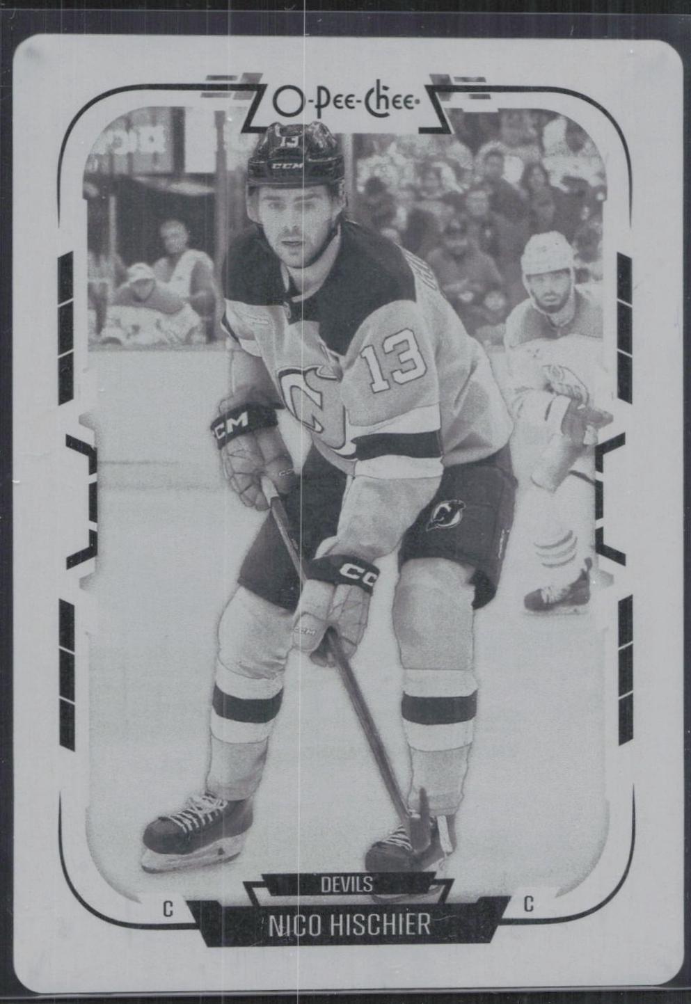 Nico Hischier [Printing Plate] #343