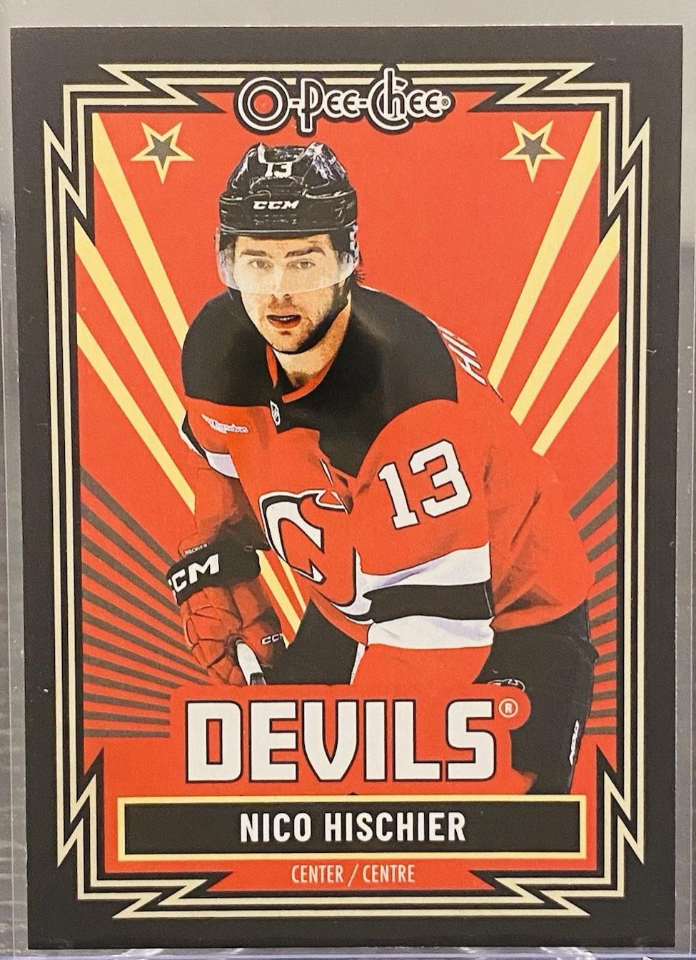 Nico Hischier [Retro Black Border] #343