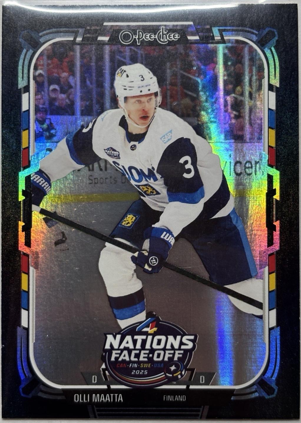 Olli Maatta [Rainbow Foil Black] #522