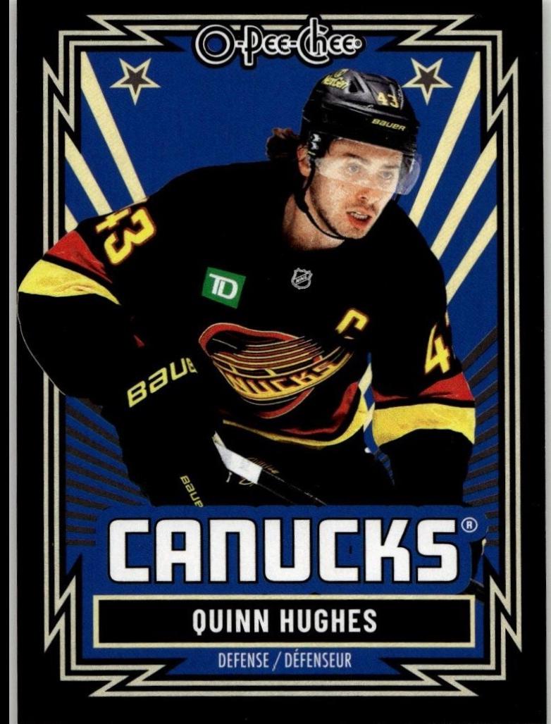 Quinn Hughes [Retro Black Border] #285