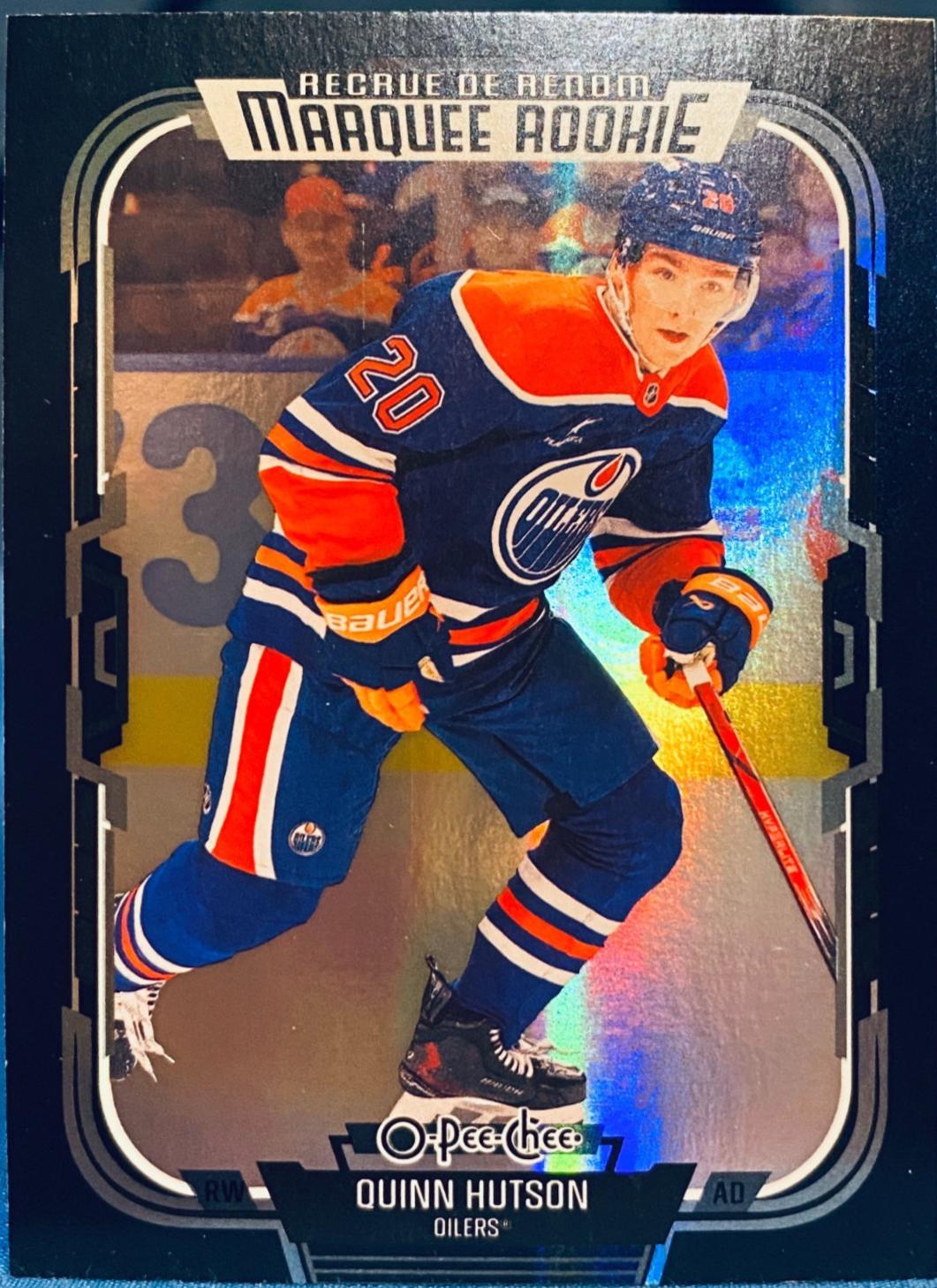 Quinn Hutson [Rainbow Foil Black] #544