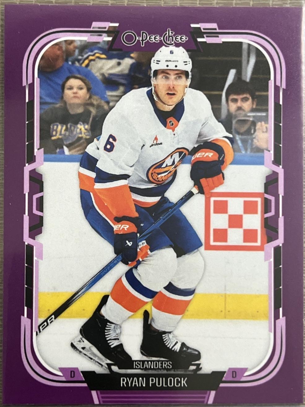 Ryan Pulock [Purple Border] #8