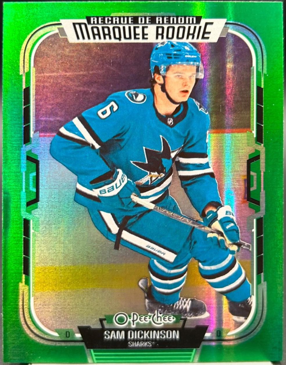Sam Dickinson [Rainbow Foil Green] #596