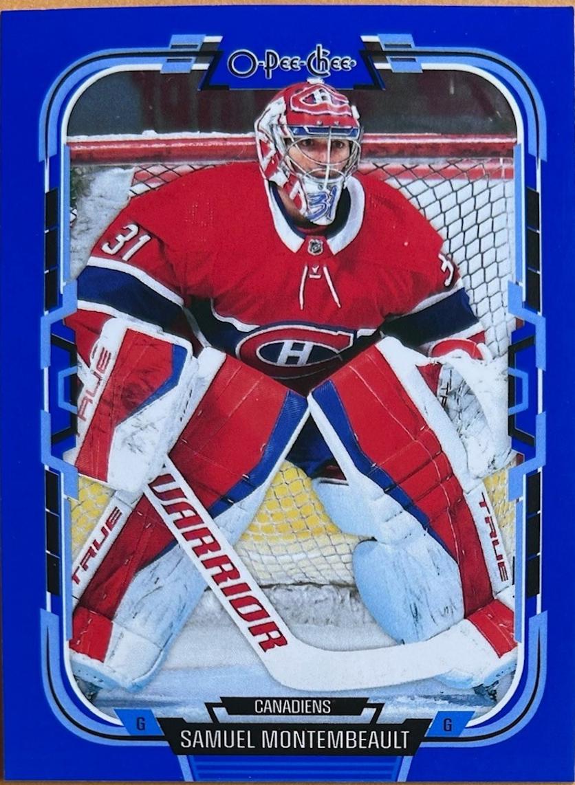Samuel Montembeault [Blue Border] #123