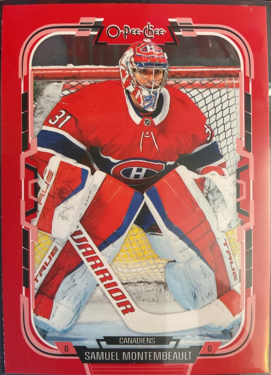 Samuel Montembeault [Red Border] #123