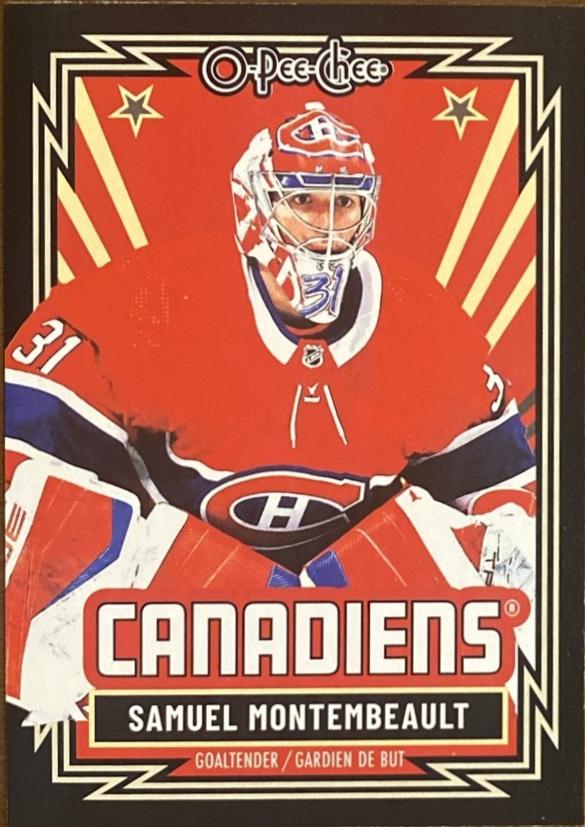Samuel Montembeault [Retro Black Border] #123