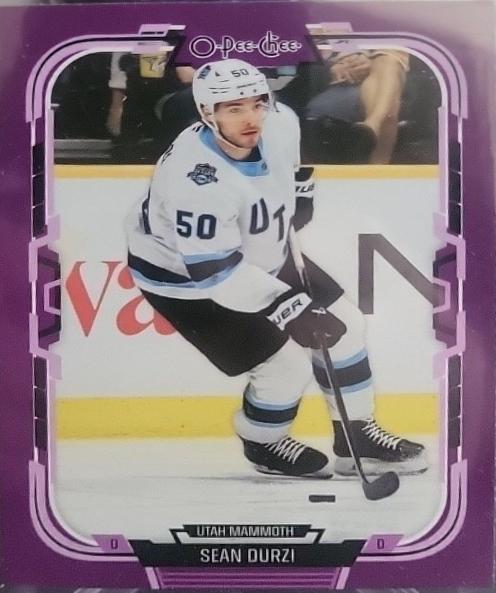 Sean Durzi [Purple Border] #315