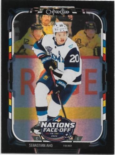 Sebastian Aho [Rainbow Foil Black] #535