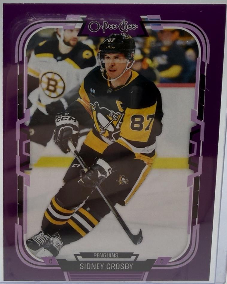 Sidney Crosby [Purple Border] #129