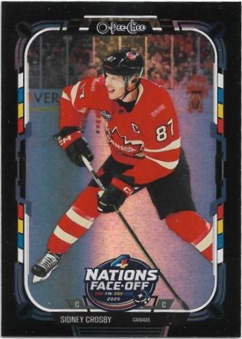 Sidney Crosby [Rainbow Foil Black] #501