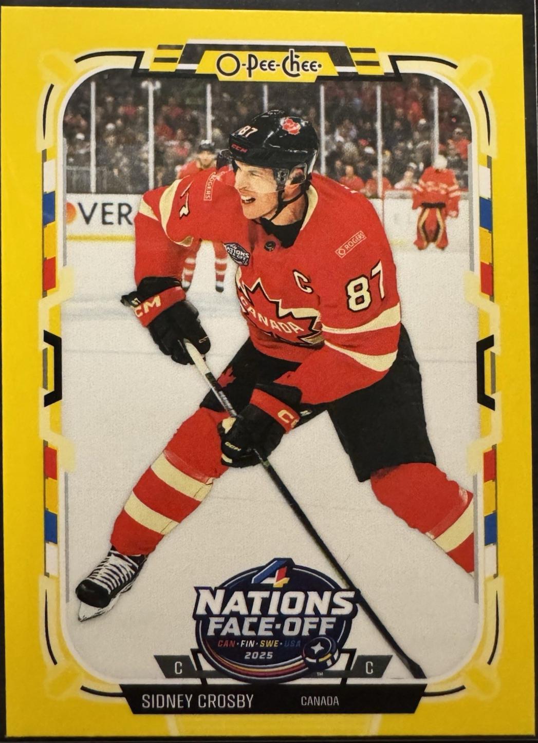 Sidney Crosby [Yellow Border] #501