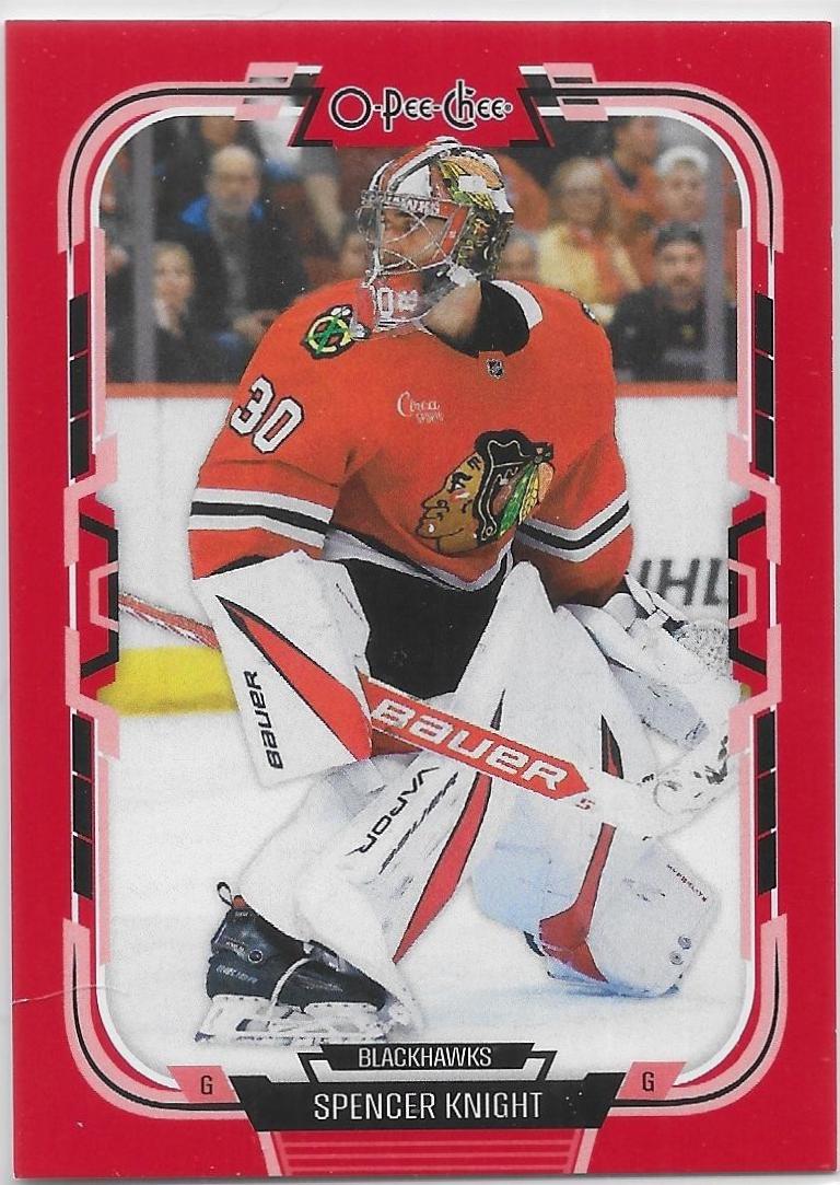 Spencer Knight [Red Border Blank Back] #486