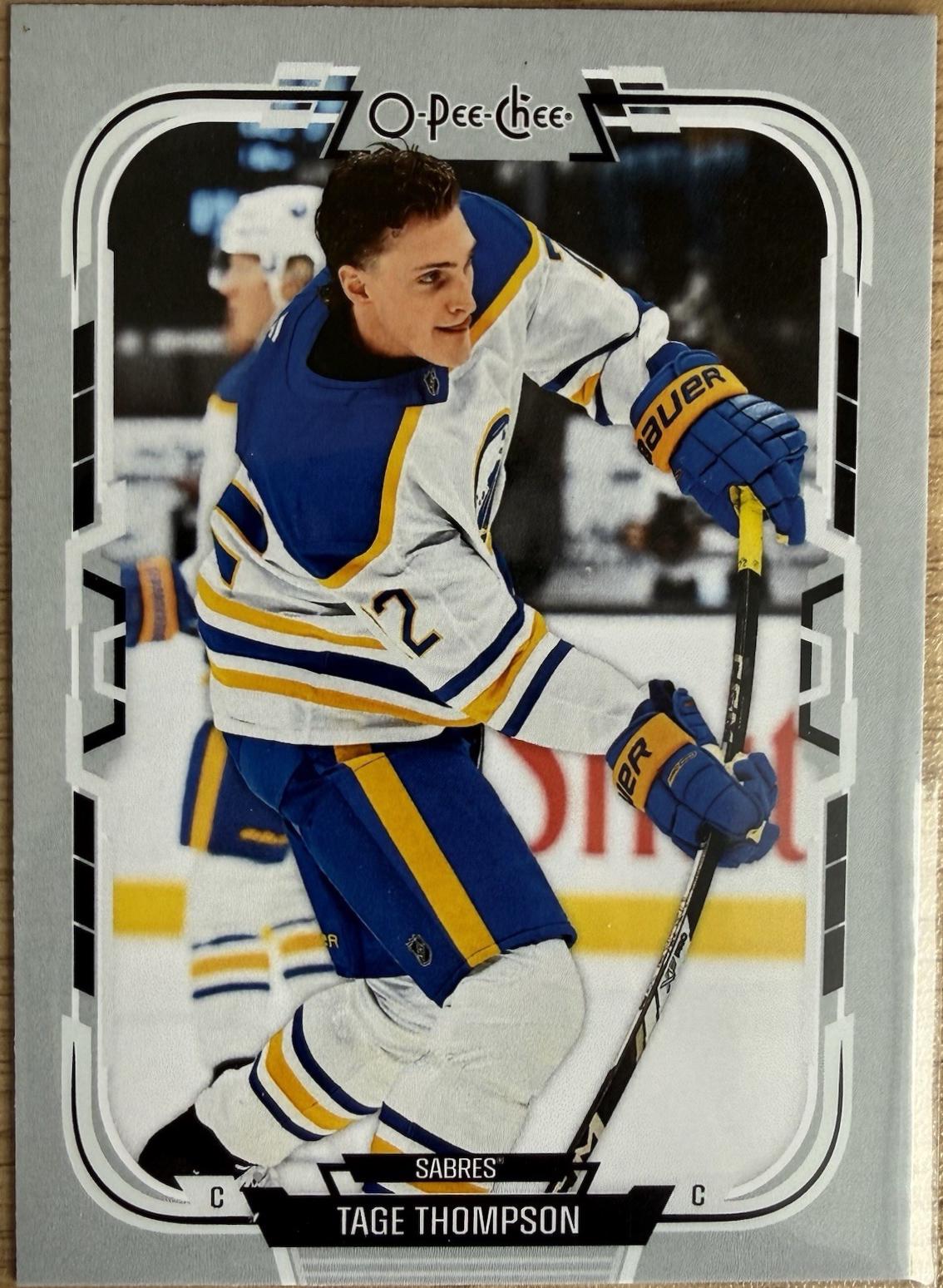 Tage Thompson [Helmet Off Photo Variation] #311