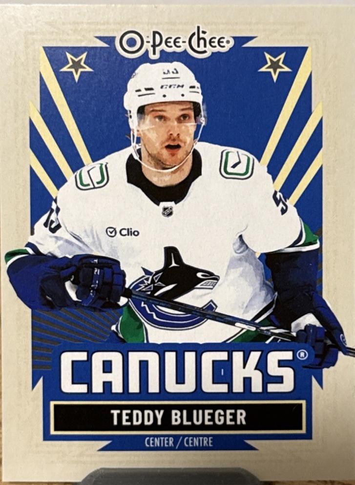 Teddy Blueger [Retro Black Border] #80