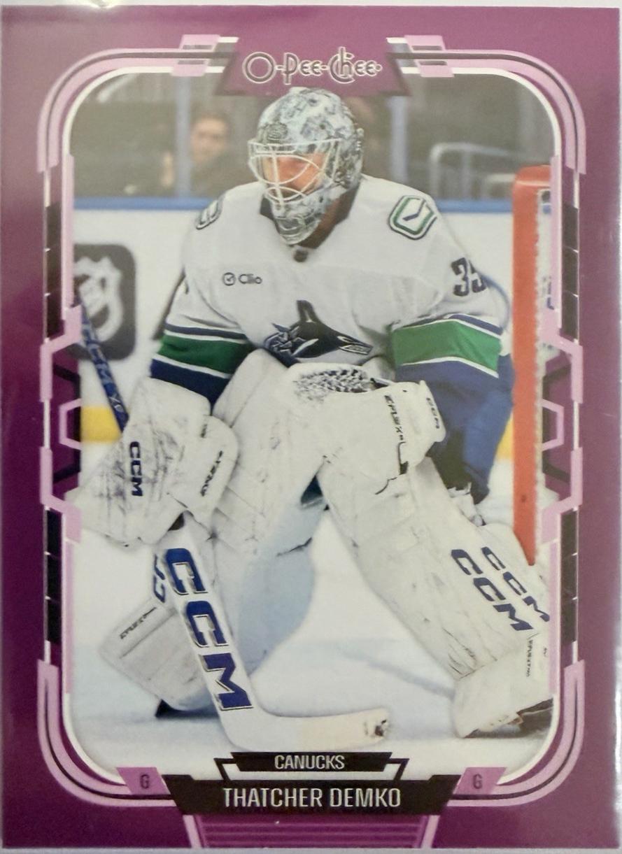 Thatcher Demko [Purple Border] #370