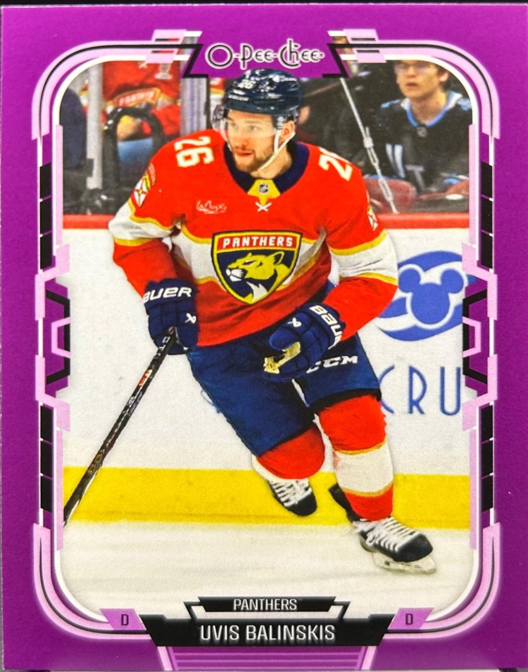 Uvis Balinskis [Purple Border] #92