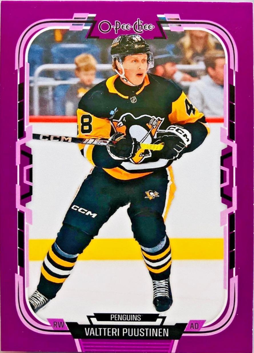 Valtteri Puustinen [Purple Border] #19