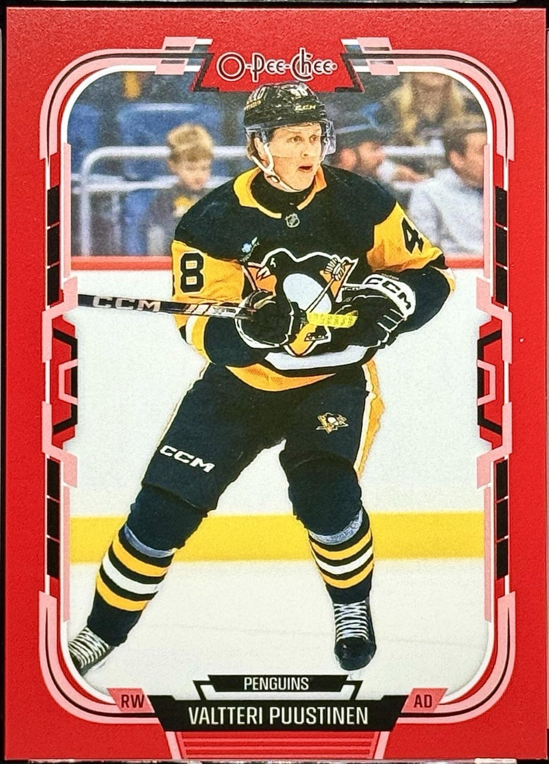 Valtteri Puustinen [Red Border Blank Back] #19