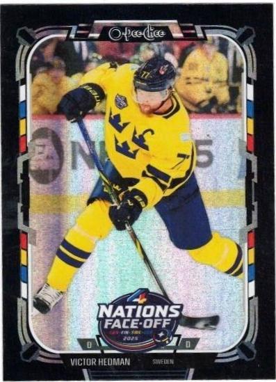 Victor Hedman [Rainbow Foil Black] #524