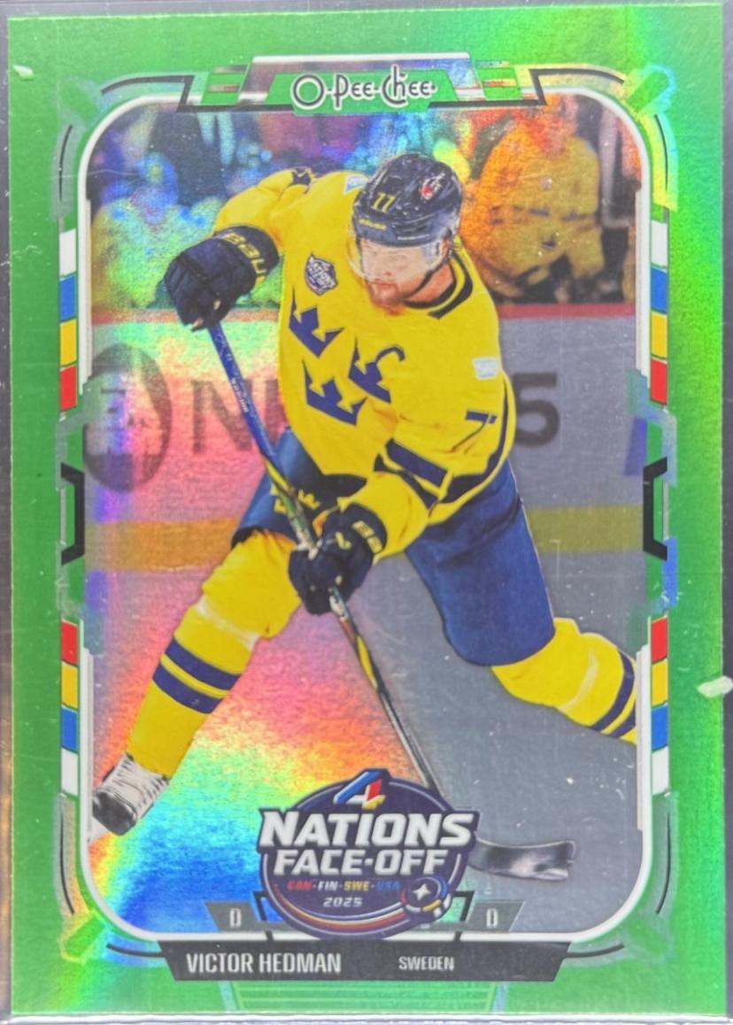 Victor Hedman [Rainbow Foil Green] #524