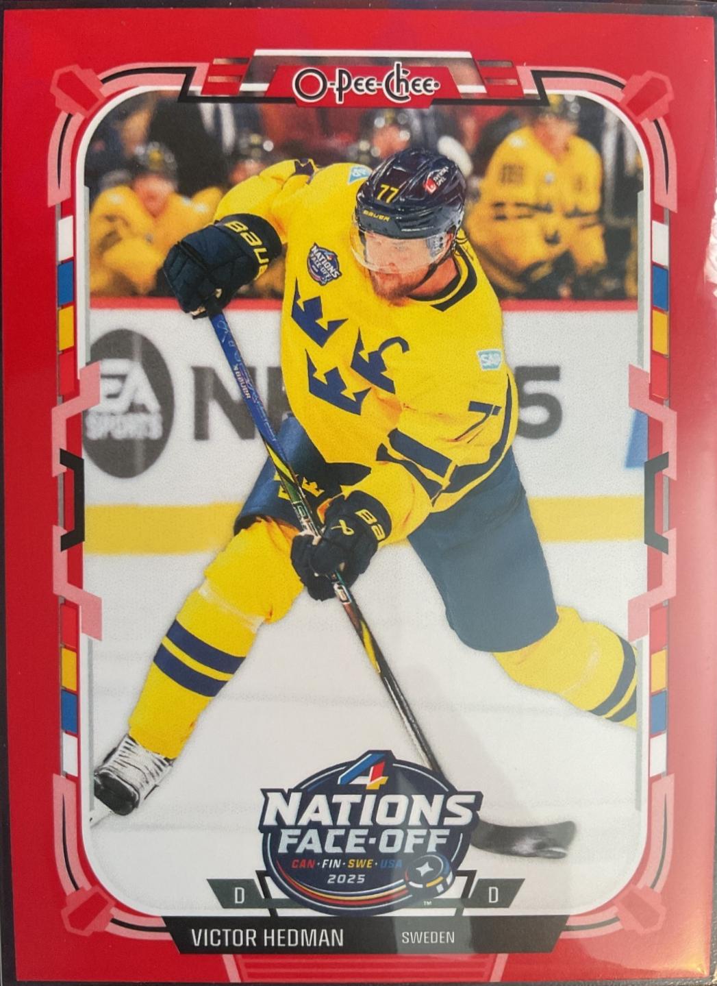 Victor Hedman [Red Border] #524