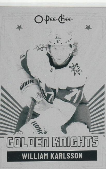 William Karlsson [Retro Printing Plate] #245