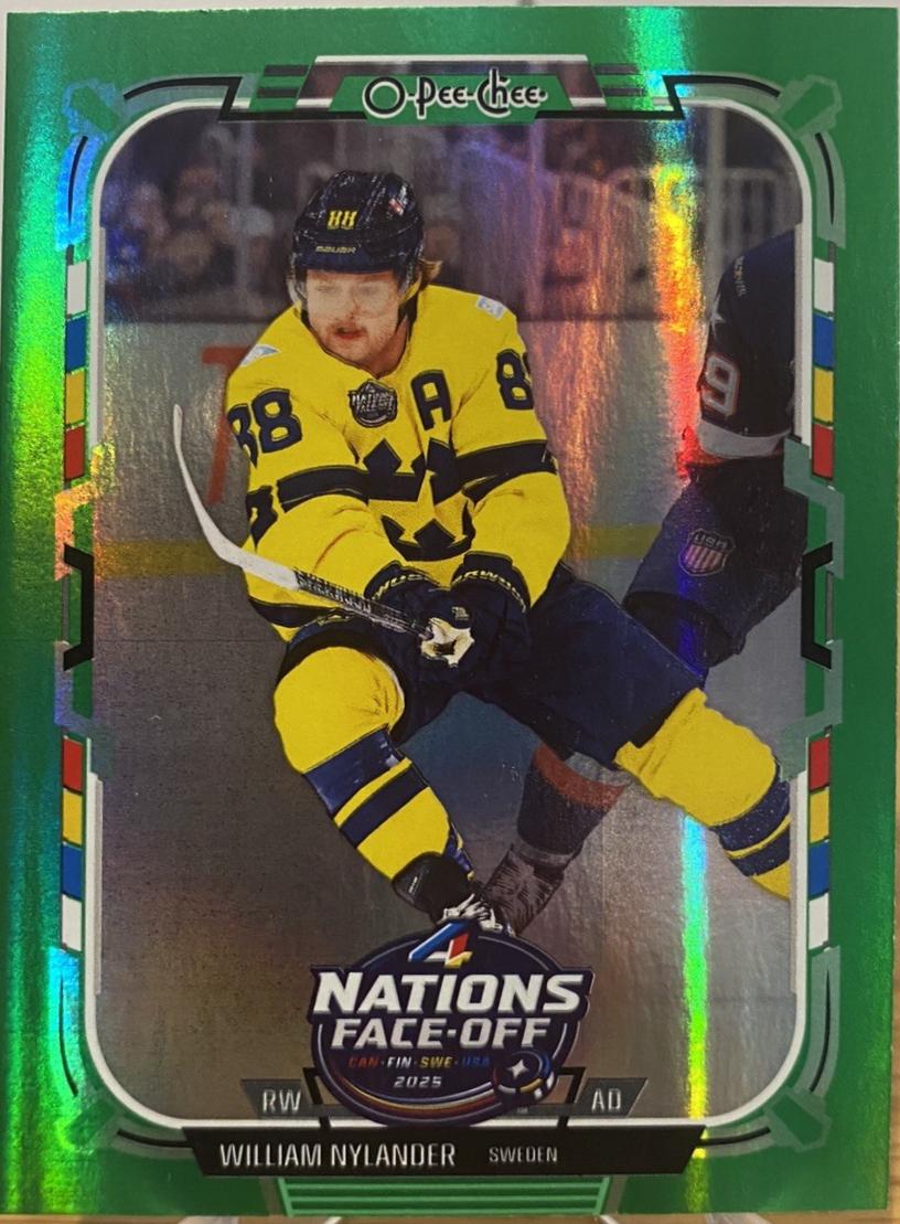 William Nylander [Rainbow Foil Green] #533
