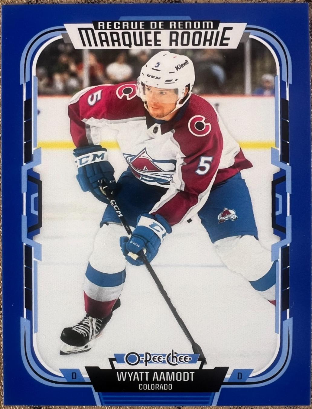 Wyatt Aamodt [Blue Border] #576