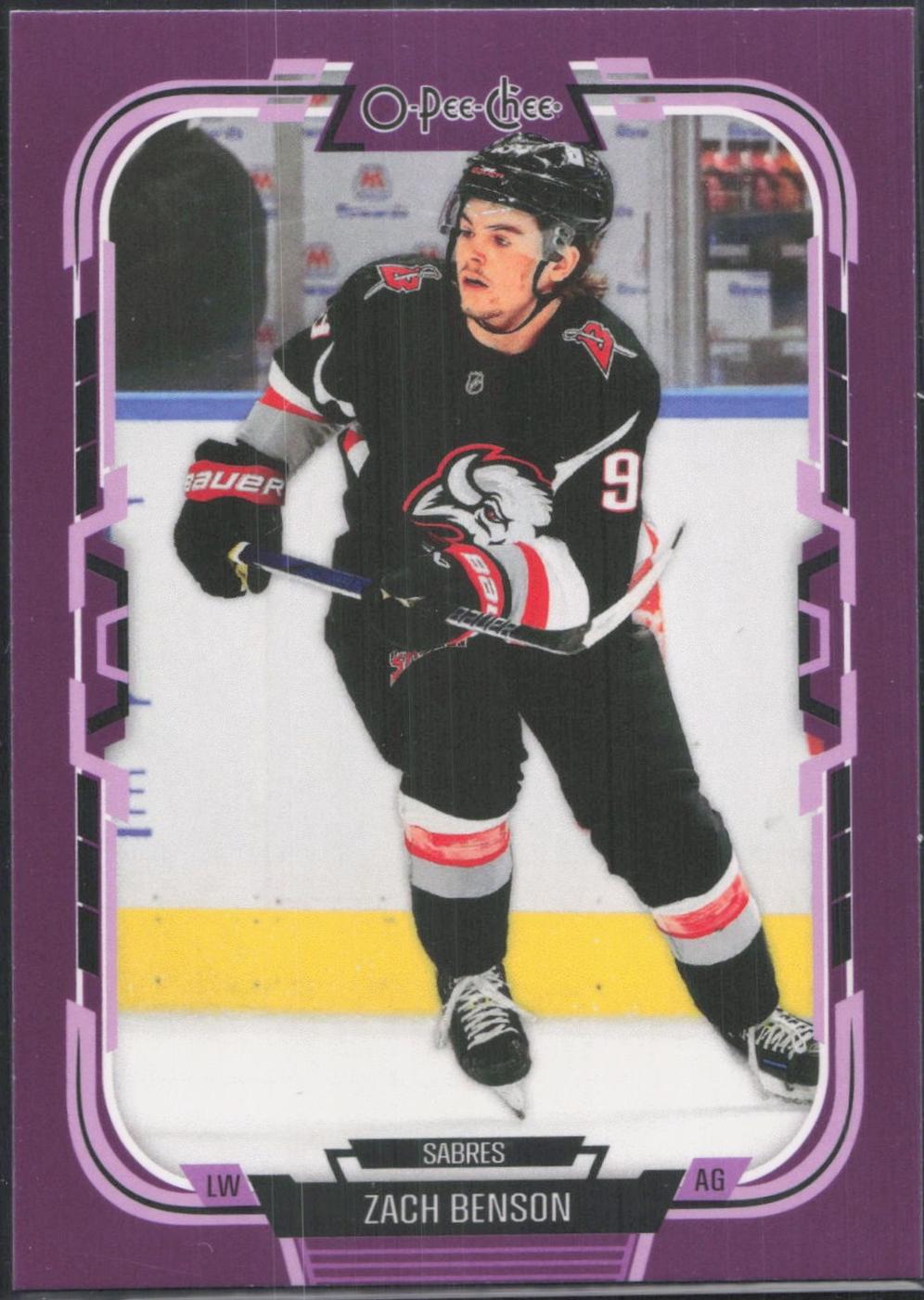 Zach Benson [Purple Border] #121