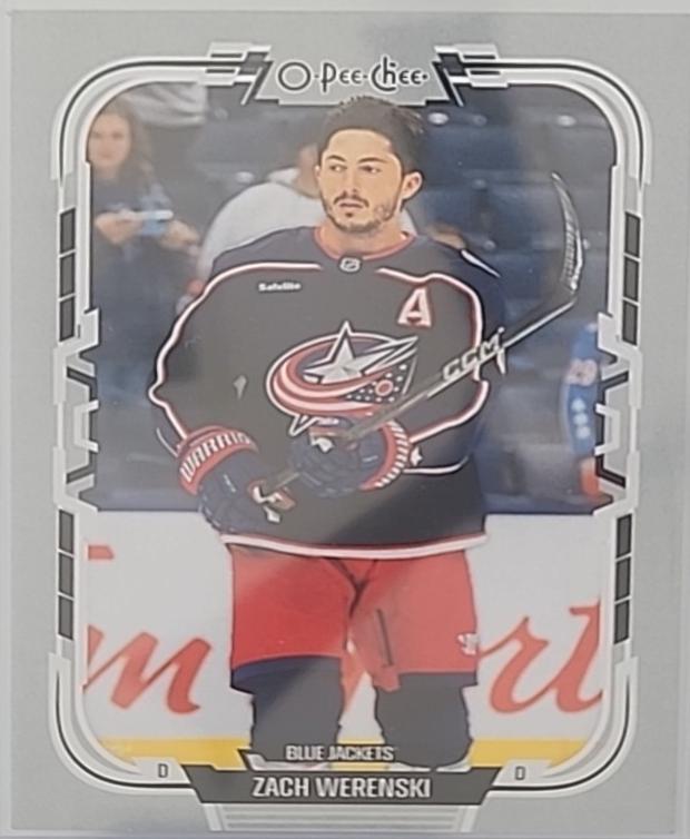 Zach Werenski [Helmet Off Photo Variation] #337