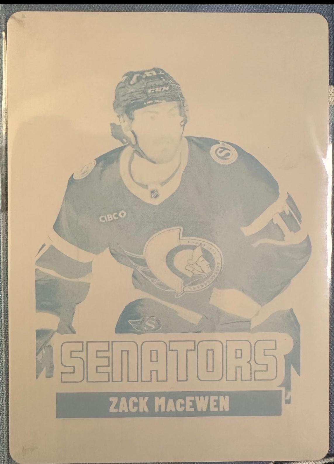 Zack MacEwen [Retro Printing Plate] #18