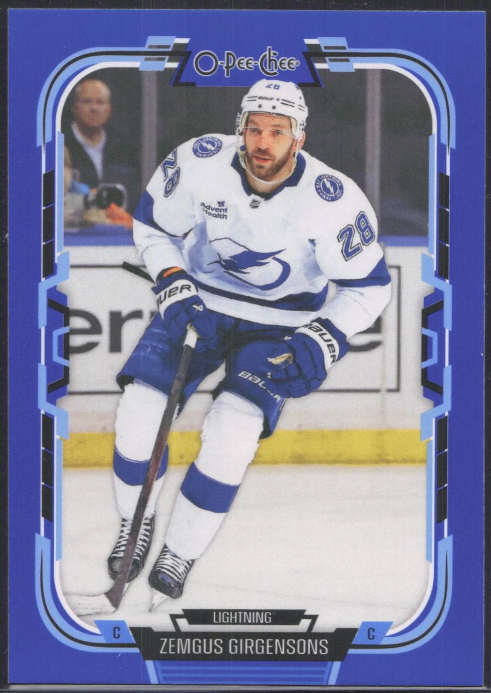 Zemgus Girgensons [Blue Border] #384
