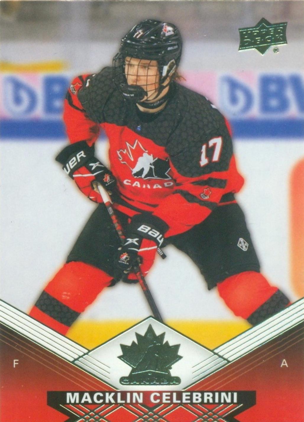 Macklin Celebrini #14