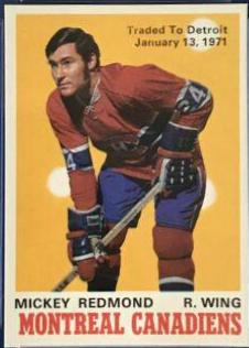 Mickey Redmond [Trade Noted on Front] #175