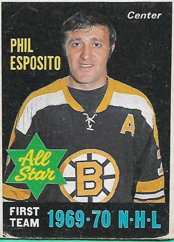 Phil Esposito [Black Bottom Print] #237