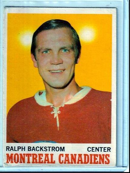Ralph Backstrom #54