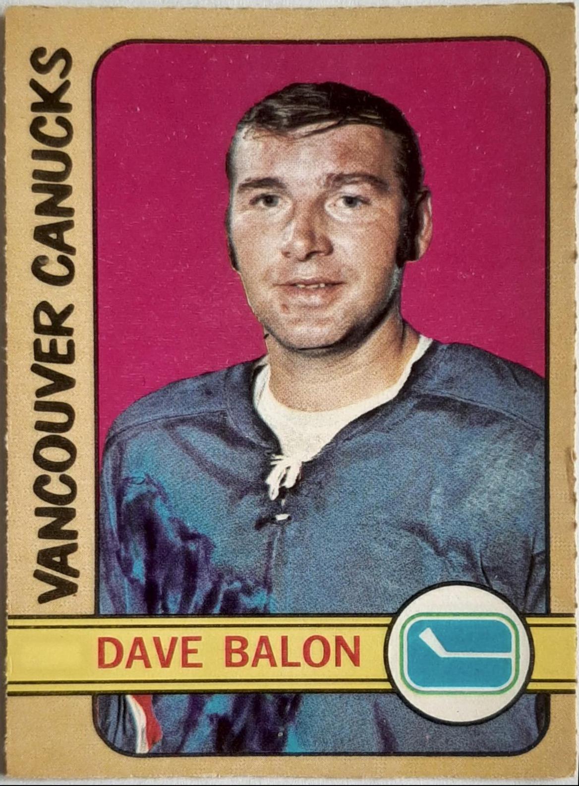 Dave Balon [Uer:Misspelled Ballon on Back] #162