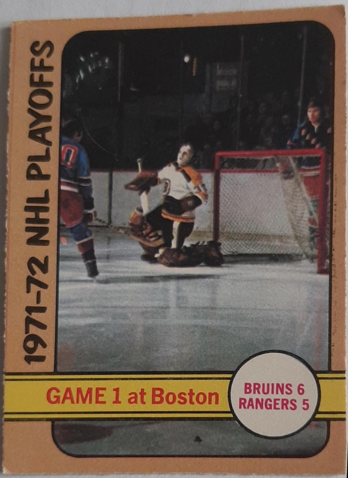 Playoff Game #1 [Bruins 6, Rangers 5] #7
