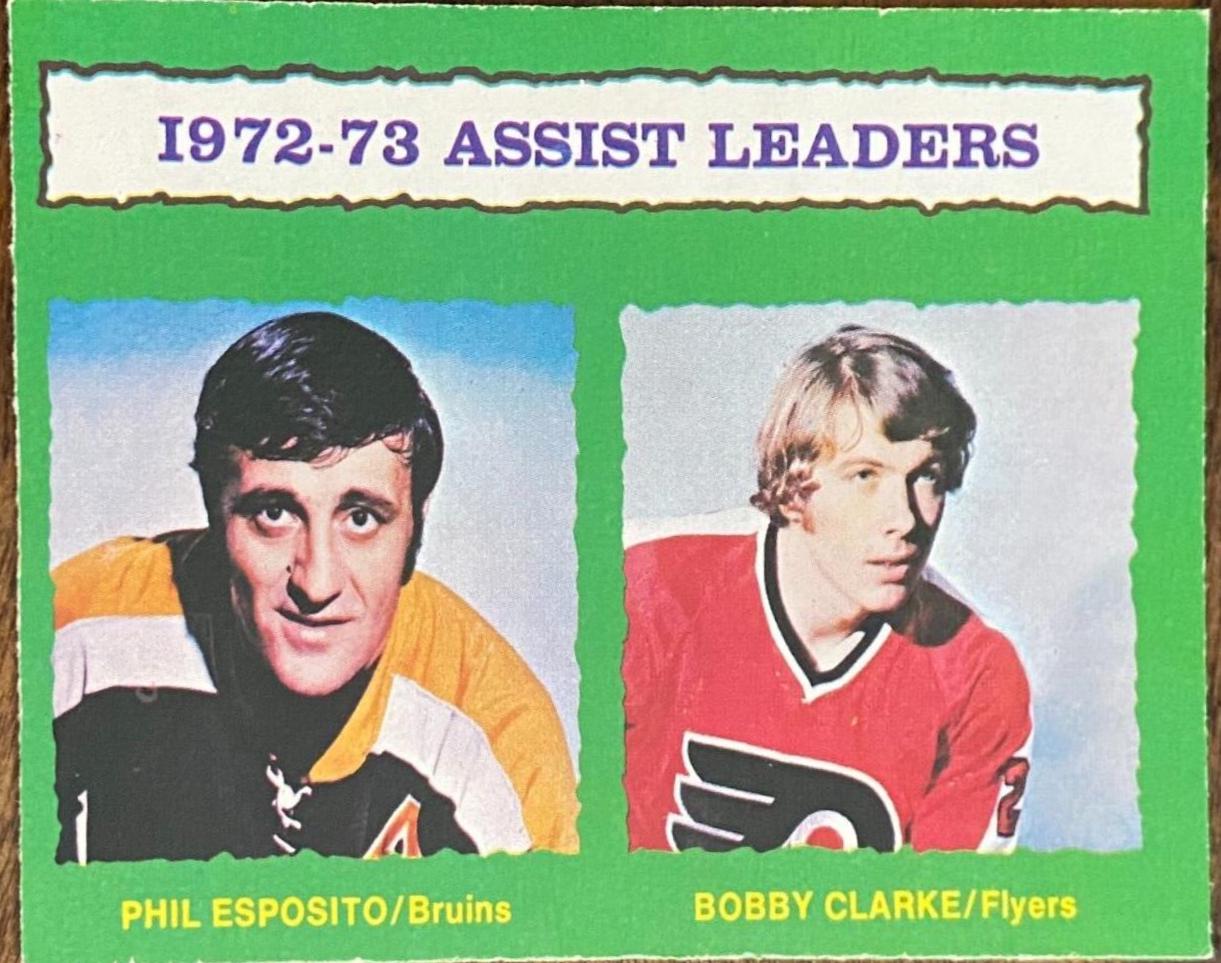 Assists Leaders [P. Esposito, B. Clarke] #134