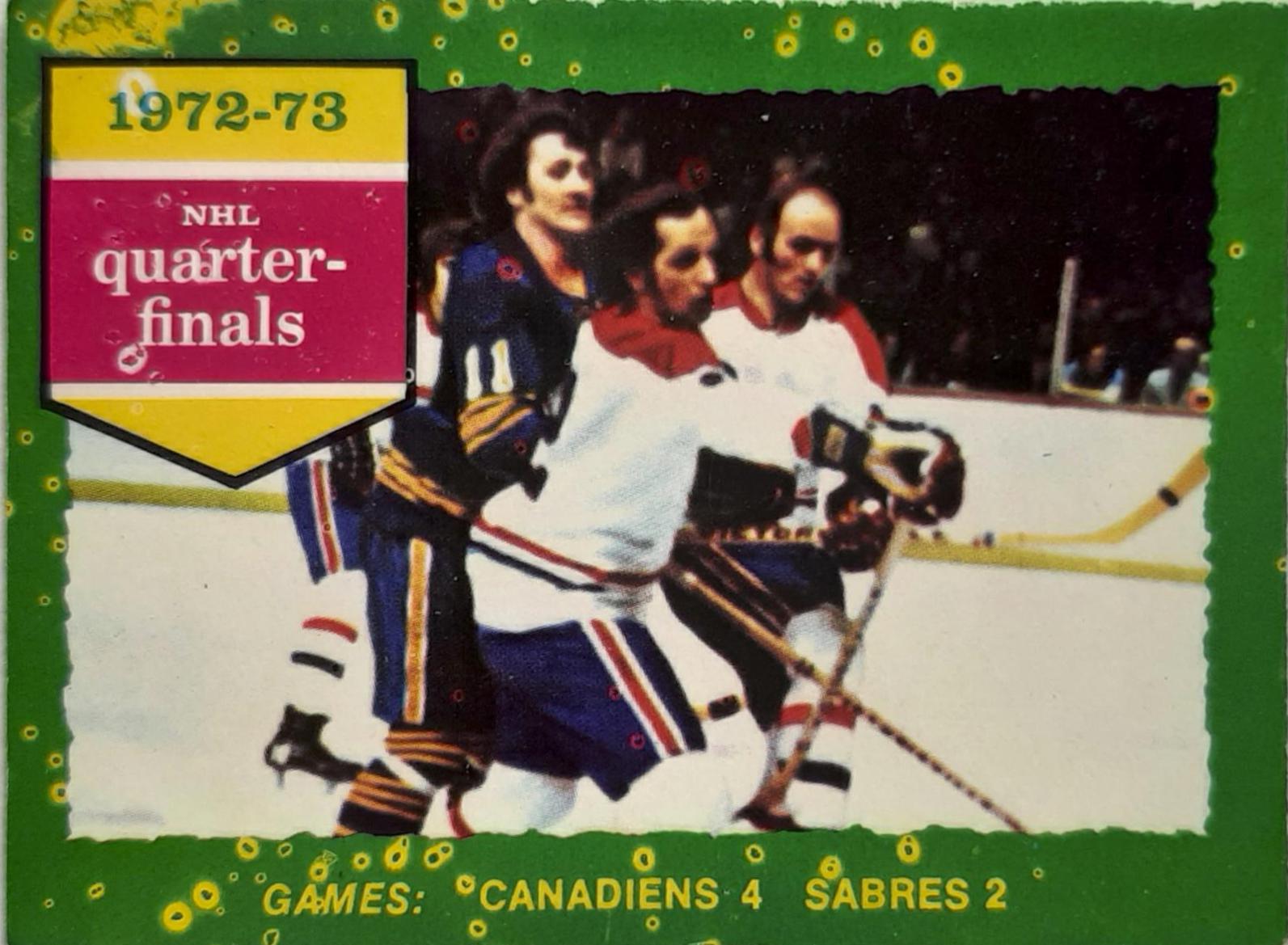 NHL Quarter Finals [Canadiens 4, Sabres 2] #191