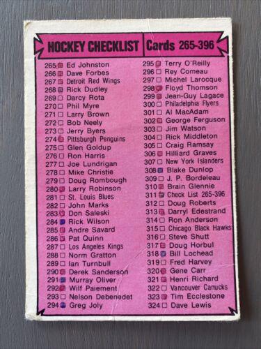 Checklist 265-396 #311