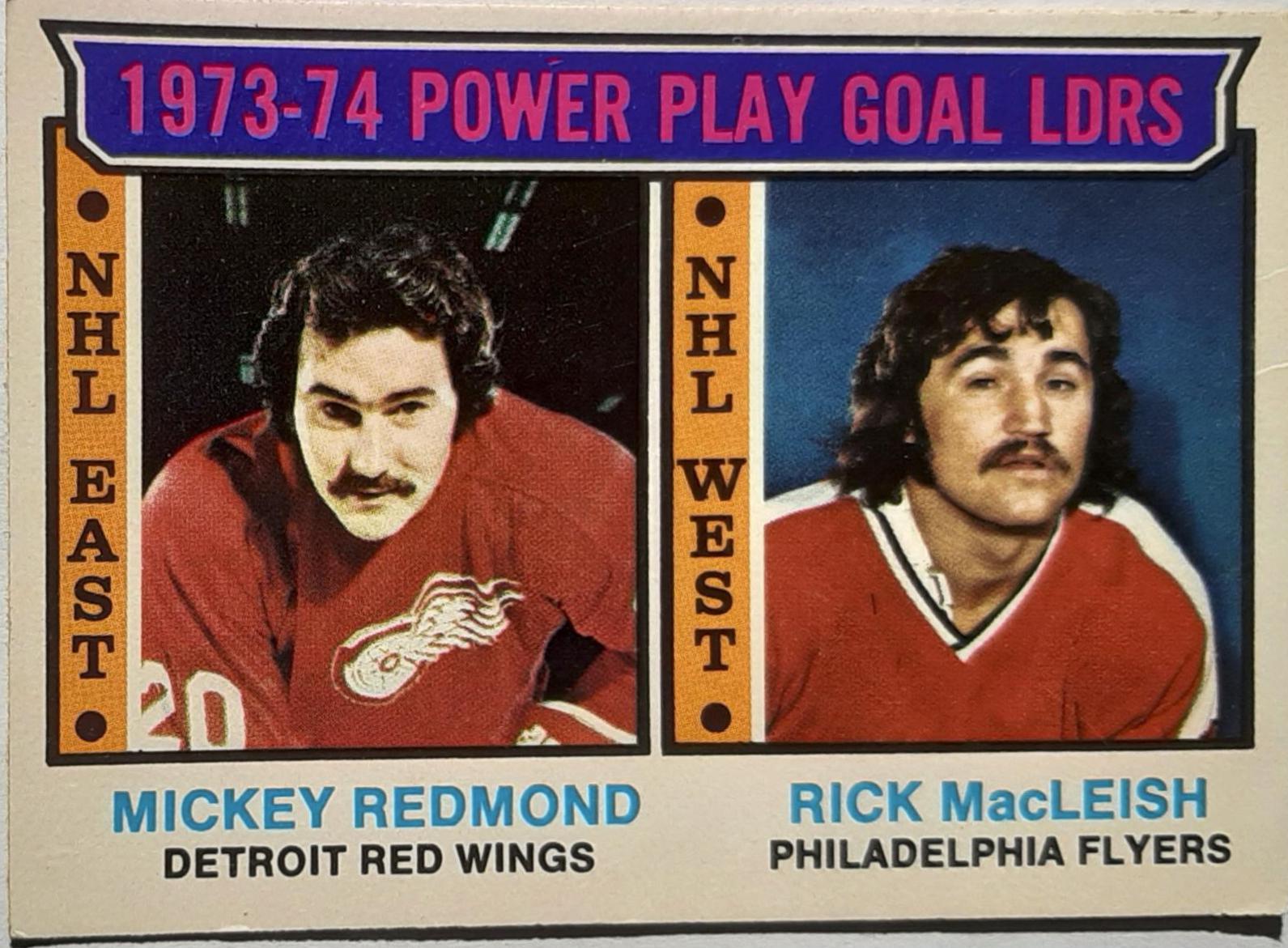 Power Play Goal Ldr [M. Redmond, R. MacLeish] #6