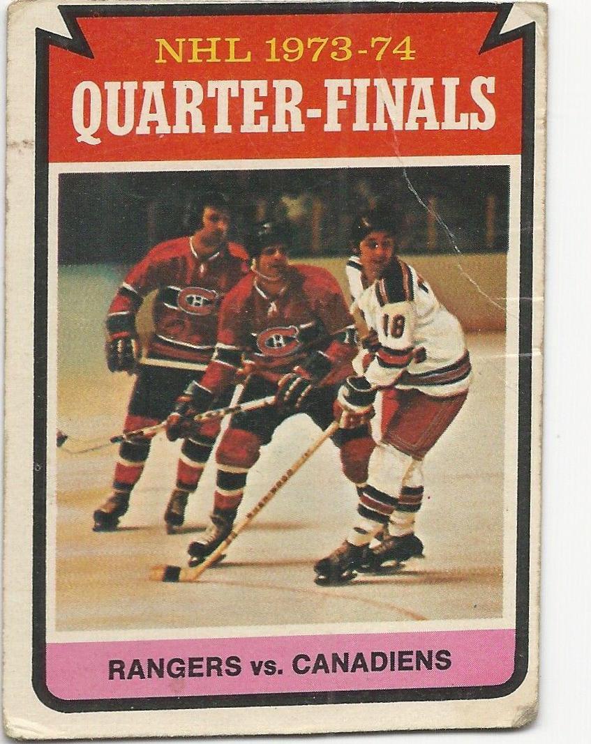 Quarter Finals [Rangers vs. Canadiens] #210