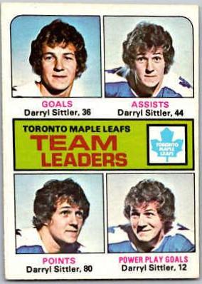 Maple Leafs Leaders [Darryl Sittler] #328