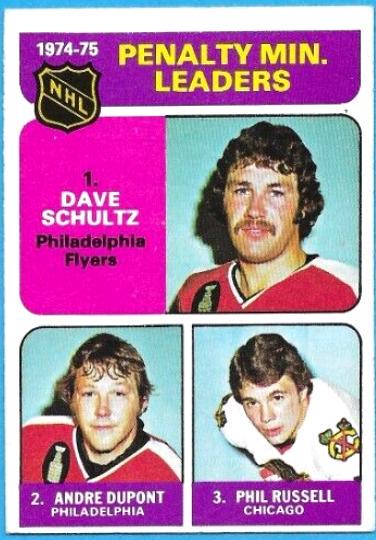 Penalty Min. Leaders [Schultz, Dupont, Russell] #211